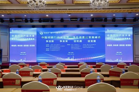 B体育官方网站入口_b体育耐材亮相中国钙链产业大会，展示创新成果，发展行业新趋势！