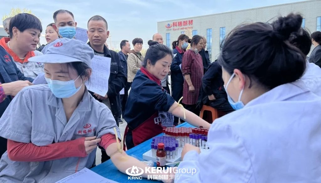 B体育官方网站入口_b体育耐材:体检情暖职工,共筑健康防线